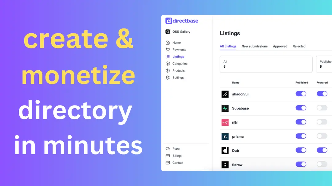 Directbase preview
